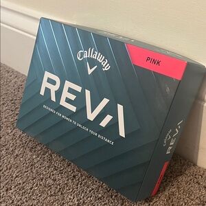 Callaway REVA Golf Ball Box Pink